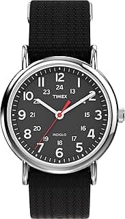 TIMEX Weekender Classic Black Round Dial Analog Unisex's Watch - T2N647UJ