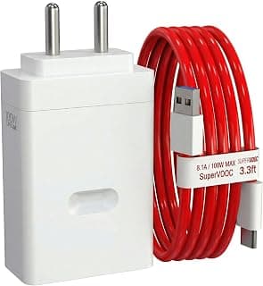 100W Power Adapter-Ultra Fast Charger for Oneplus, Fast Charger with USB to C Dash SUPERVOOC Cable for Oneplus 12/12r/11/11R/10/10R/9/9R/Nord 4/ Ce4 / Ce3/ Ce4 Lite Other Devices