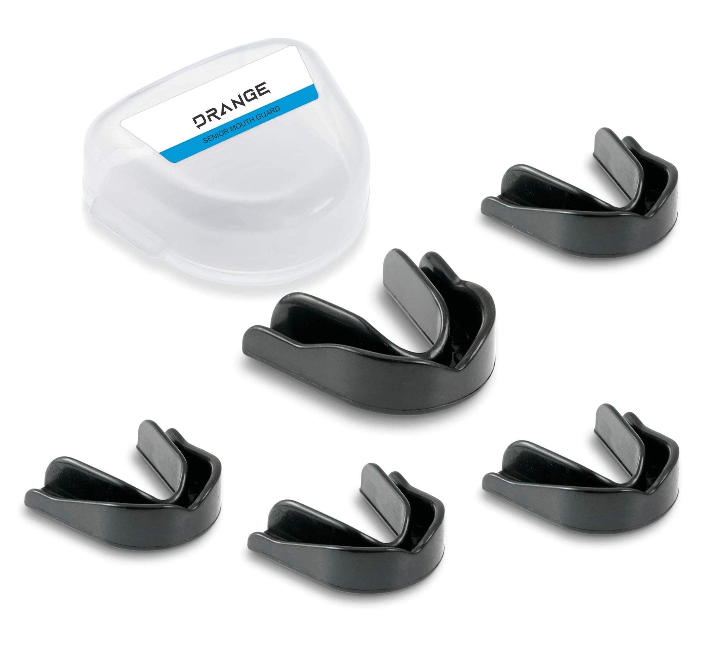 Drange MouthGuard/Gum Shield - for boxing, MMA, rugby, muay thai, hockey, judo, karate martial arts and all contact sports (PACK OF 5)
