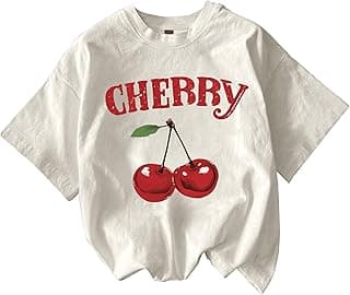 Jawdrobe Cotton Blend Oversized Fit Half Sleeve Printed Round Neck T-Shirt for Women