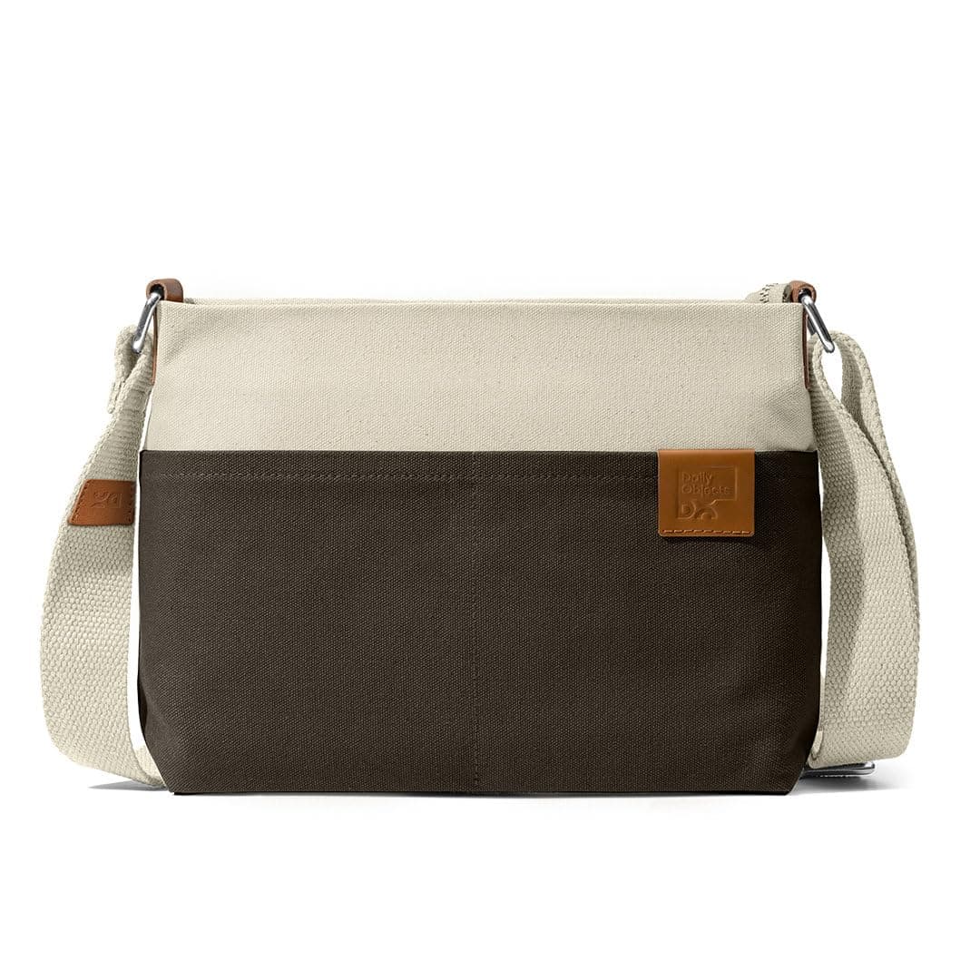 DailyObjects Unisex All Sunday Sling Crossbody Bag | Solid Canvas Purse With Internal & External Pockets | Storage Space For Essentials