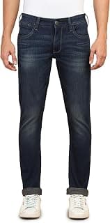 Wrangler Men Blue Skinny Fit Low Rise Jeans