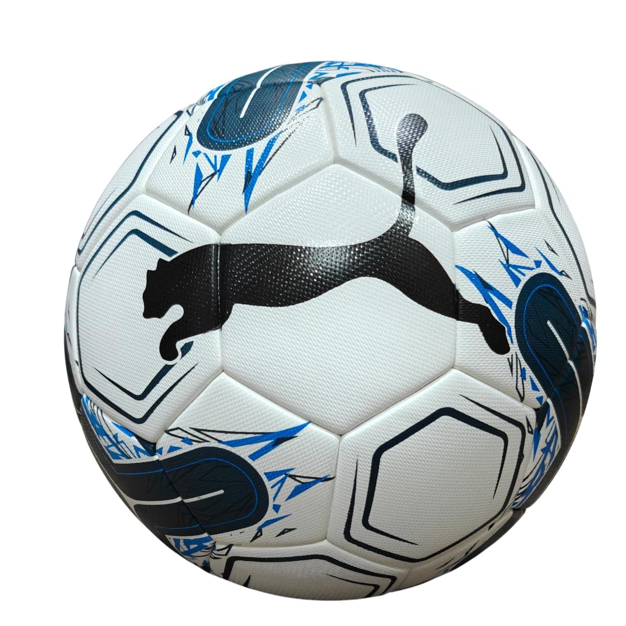 Puma Play Soccerball V1,White (Size-5)