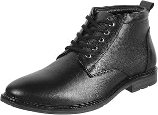 Metro Men Leather Lace-up Boot