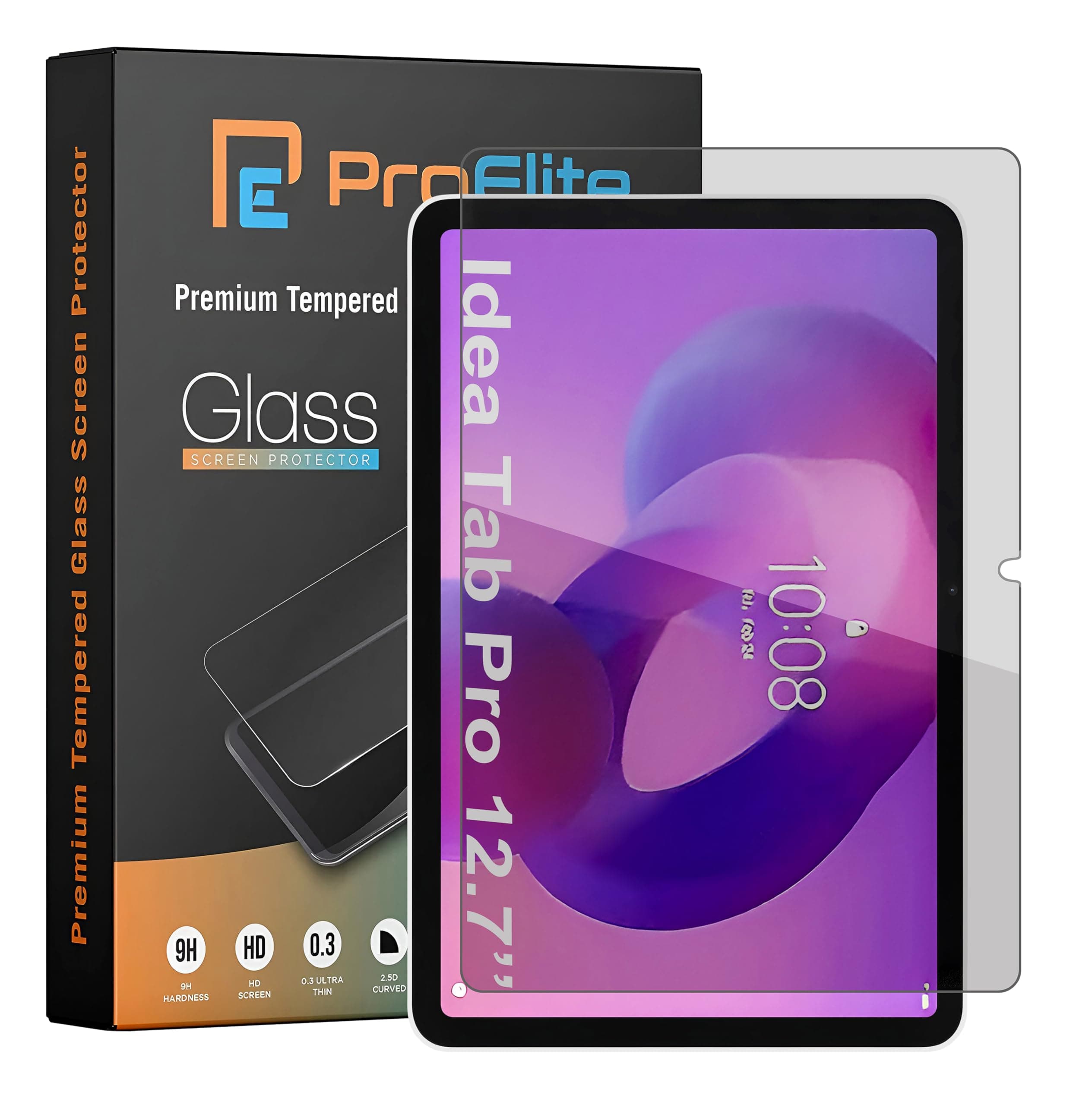 ProElite Matte Screen Protector for Lenovo idea Tab Pro 12.7 inch/Yoga Tab Plus 12.7 2025/ Tab P12 12.7", Premium Matte Tempered Glass Screen Protector [1-Pack]