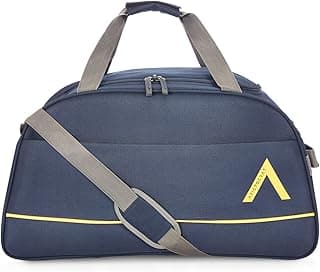 Aristocrat Cadet 62Cm Polyester Carry On Luggage Navy Blue Duffle, 30 Cm