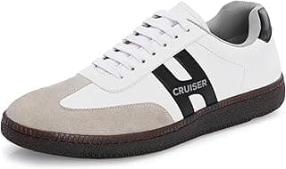 Cruiser Mens Sneaker | Comfort & Style with Soft Cushioned Insole | Trendy Lace-Up Design for Casual Outfits (2606)