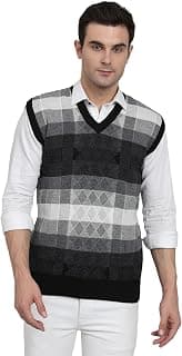 eWools Men's winterwear Woolen Sleeveless Cardigan Sweaters