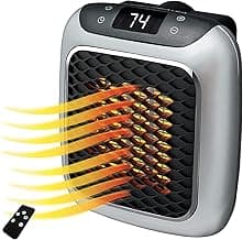 Drumstone (𝟏𝟓 𝐘𝐞𝐚𝐫𝐬 𝐰𝐚𝐫𝐫𝐚𝐧𝐭𝐲) 800W Wall-Mounted Electric Convector Heater – Silent Infrared Fan Stove for Bathroom, Bedroom & Greenhouse | Energy-Saving Small Indoor Room Heater 220V