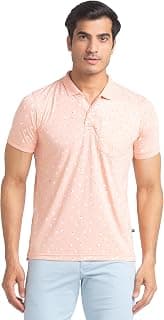 Parx Regular Fit Medium Blue T-Shirt for Men