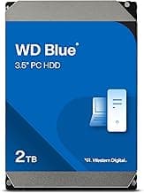 2TB WD Blue 3.5" SATA 6 Gb/s PC Hard Drive