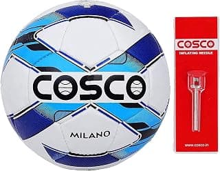 Cosco Milano Football, Size-4 (White/Yellow)