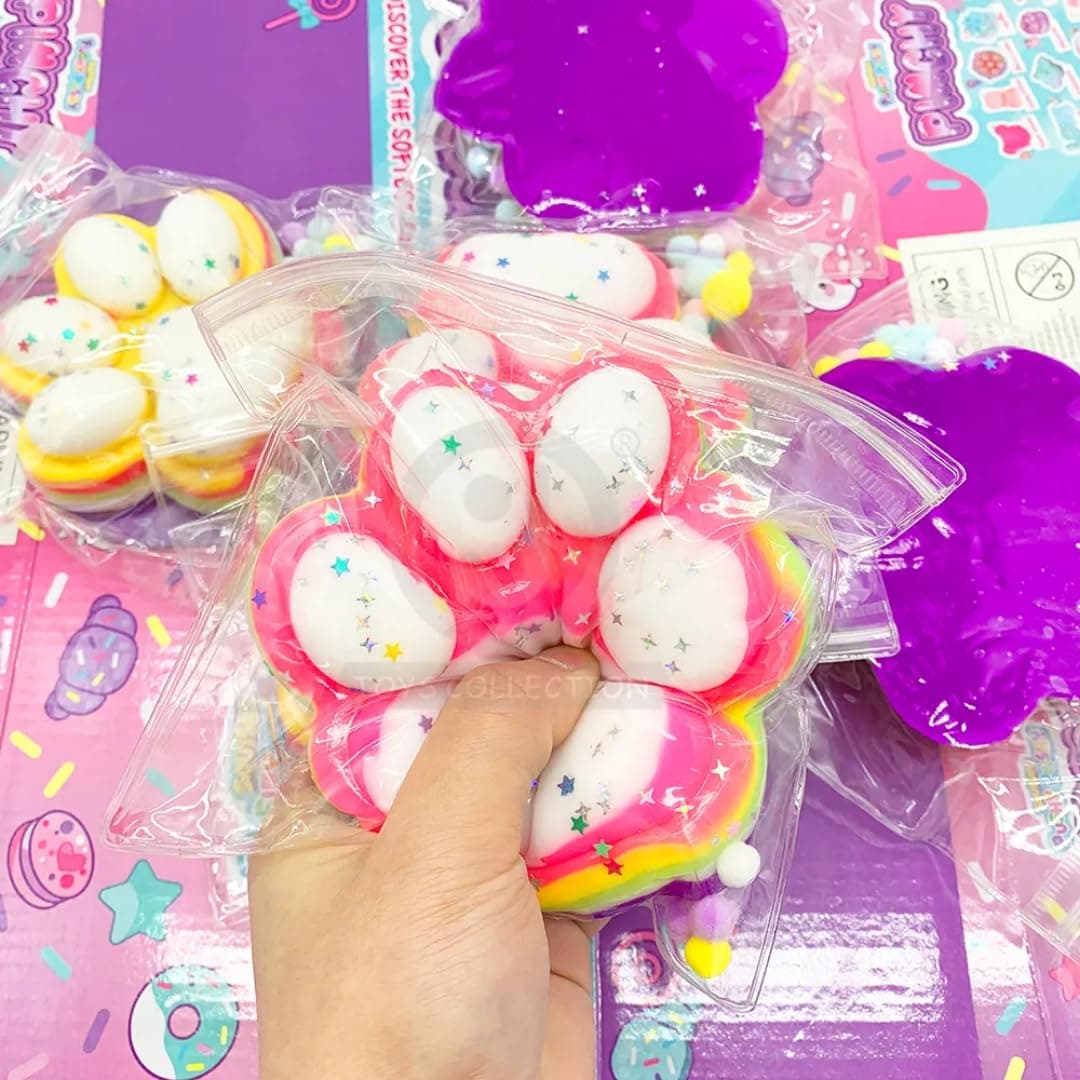 Stress Anxiety Relief Toy Pack of 1 piece ( Squishy paw)