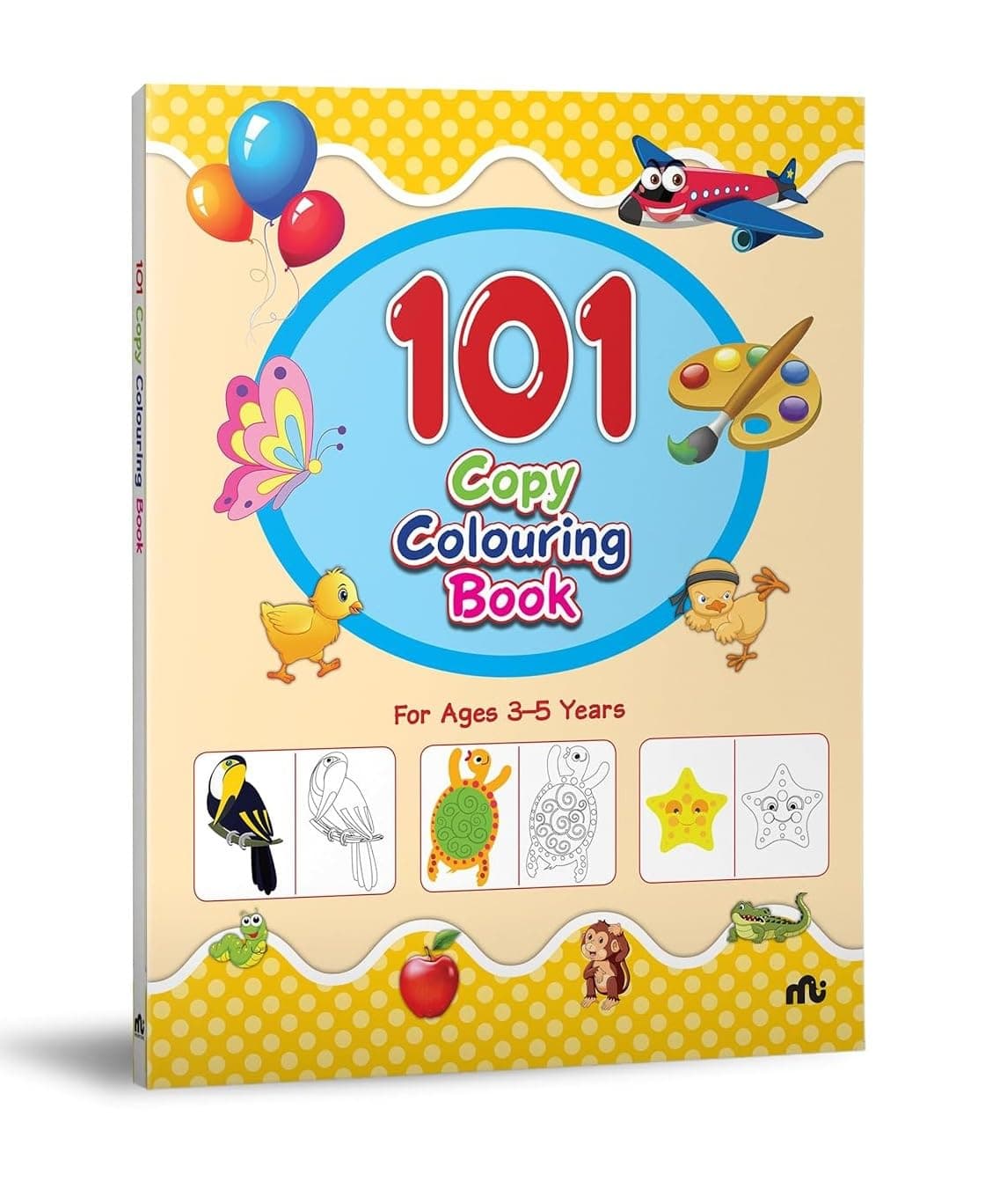 101 Copy Colouring Book