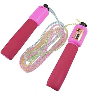 Truvic Skipping Rope with Jump Counter for Fitness, Exercise, Gym, Workout, Men, Women, Adults