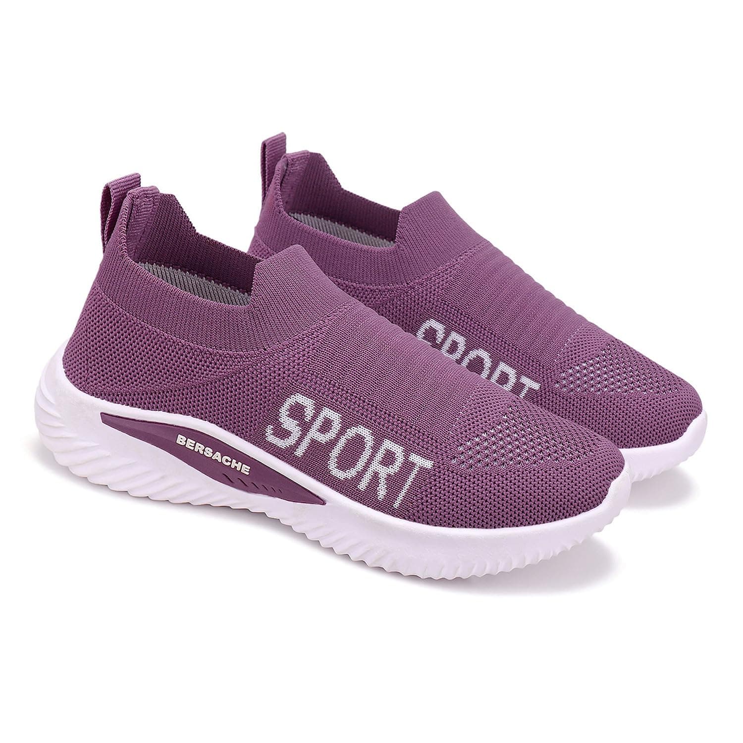 BERSACHE Sneaker, Loafers,Casual with Extra Comfort Sneakers for Women(Pink)