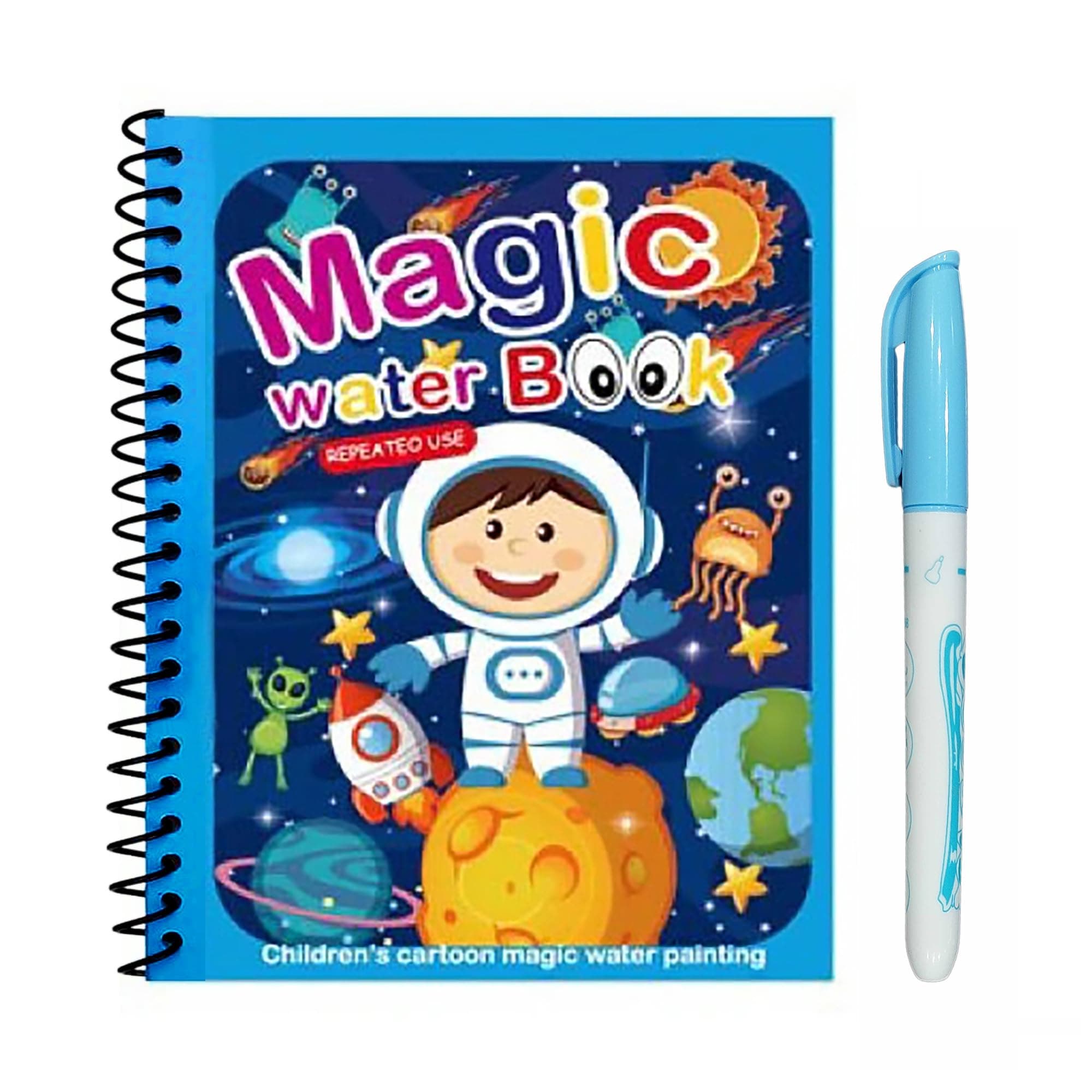 GLUN® Water Magic Book Random Theme A5 Pack of 1