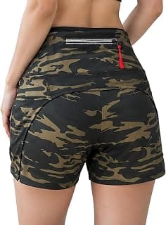 London Hills Gym Shorts for Women Workout | Sports Shorts for Woman | Running Shorts for Women | Swim Shorts | ‘Shorts for Gym Short Training Yoga Lightweight Breathable Athletic Nylon Quick-Dry