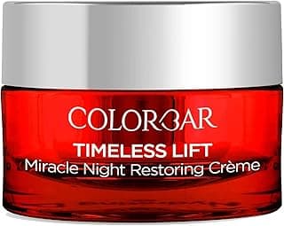 Colorbar Timeless Lift Miracle Night Restoring Crème, 25 g | Nourishing formula | Renew skin’s natural barrier | Dermatologically tested