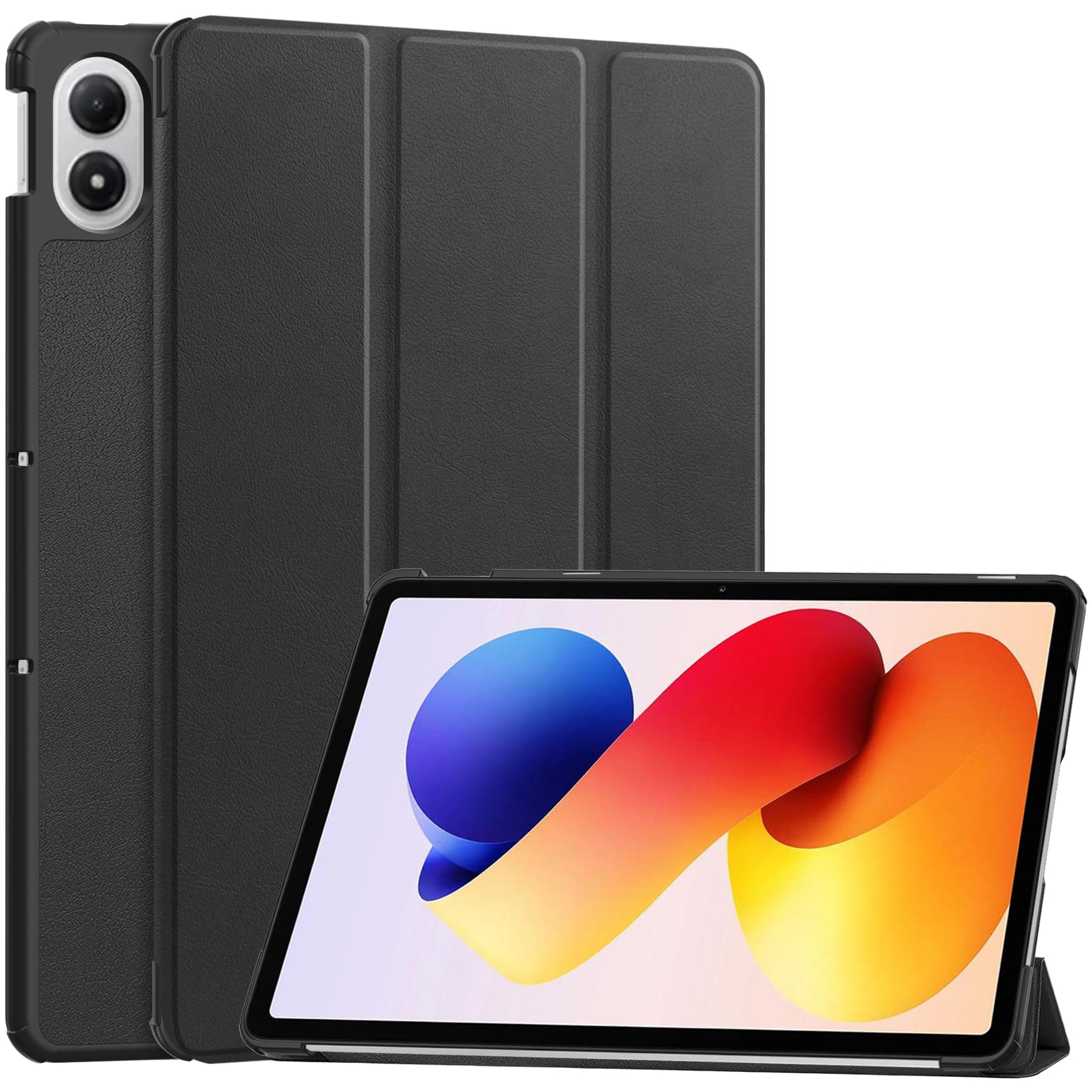 ProElite Case Cover for Redmi Pad 2 Pro 12.1 inch Case, Slim Trifold Flip case Cover for Xiaomi Redmi Pad 2 Pro 12.1 inch Tablet [Auto Sleep Wake Feature], Black