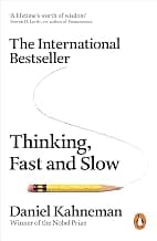 Thinking, Fast and Slow by Daniel Kahneman | International Bestseller, Nobel Prize Winner, Psychology & Decision, Hardcover Edition, Cognitive Science