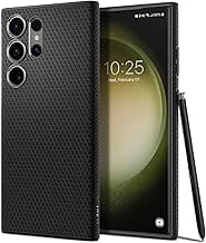 Spigen Liquid Air | Samsung Galaxy S23 Ultra Case [Flexible] [Air Cushion Protection] Galaxy S23 Ultra Back Cover | TPU - Matte Black