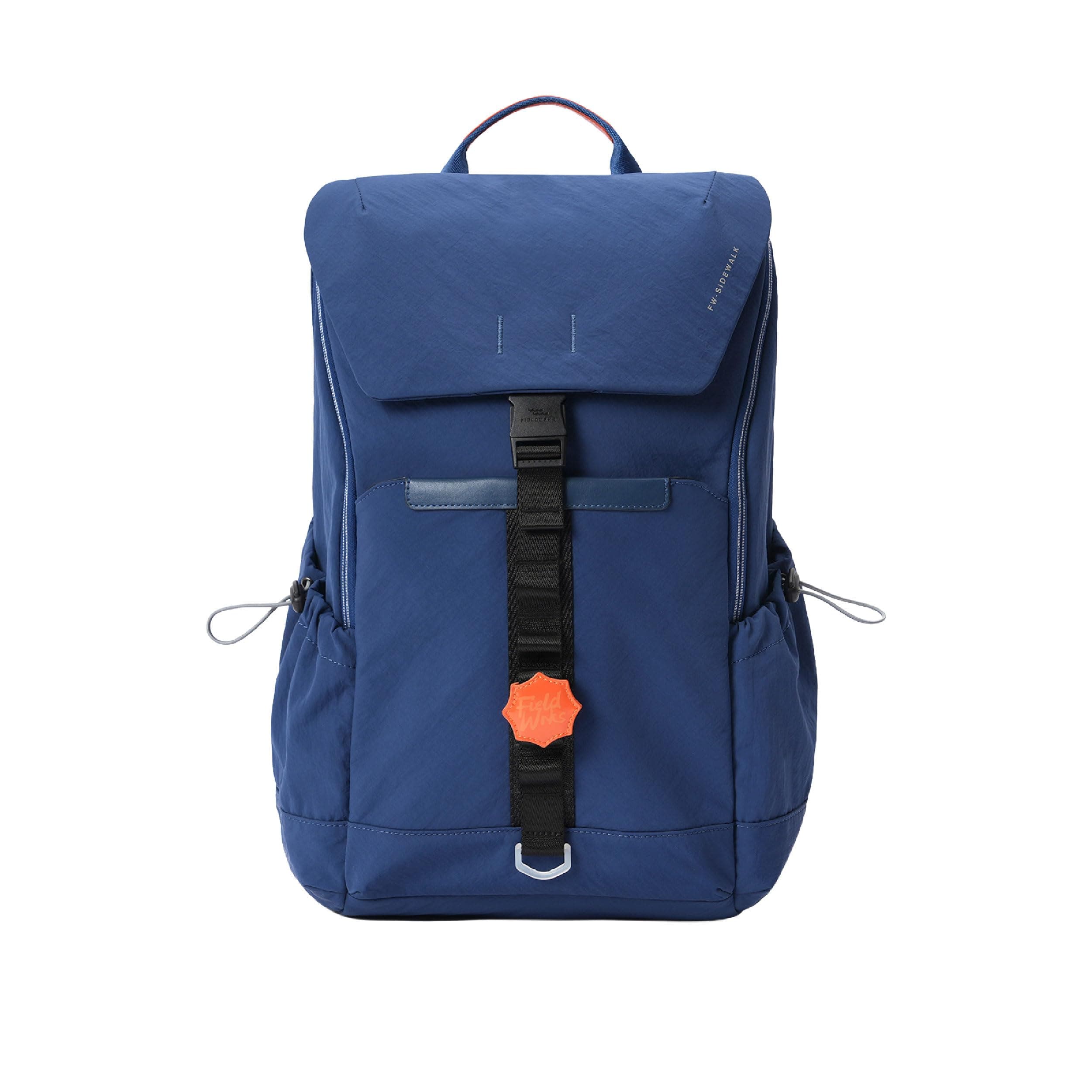Fieldwrks Sidewalk 21L Laptop Backpack 15.6 Inch College Daily Carry | Water Resistant Easy Access Tech Slot Lightweight Nylon Padded Shoulder Straps Luggage Strap Side Bottle Pocket For Men Women