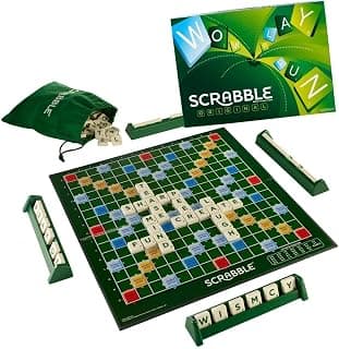 Scrabble Board Game, Word, Letters Game for All Ages (Multicolour),Pack of 1 (Regular)