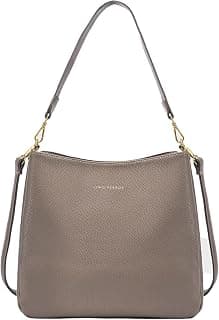 Lino Perros Voyage Simple Taupe Hobo Bag