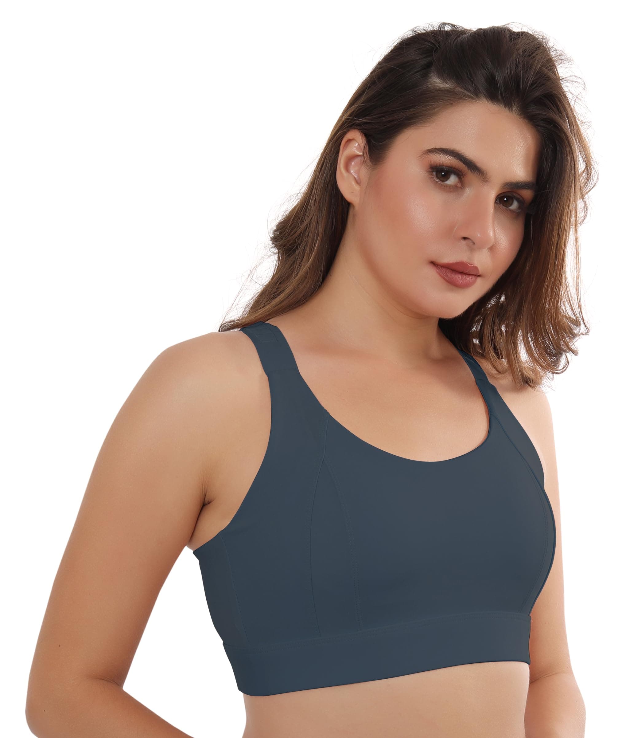 Fabluk Don't Miss Out! Elevate Your Workout ICY Silk Sports Bra - Unparalleled Comfort Awaits!