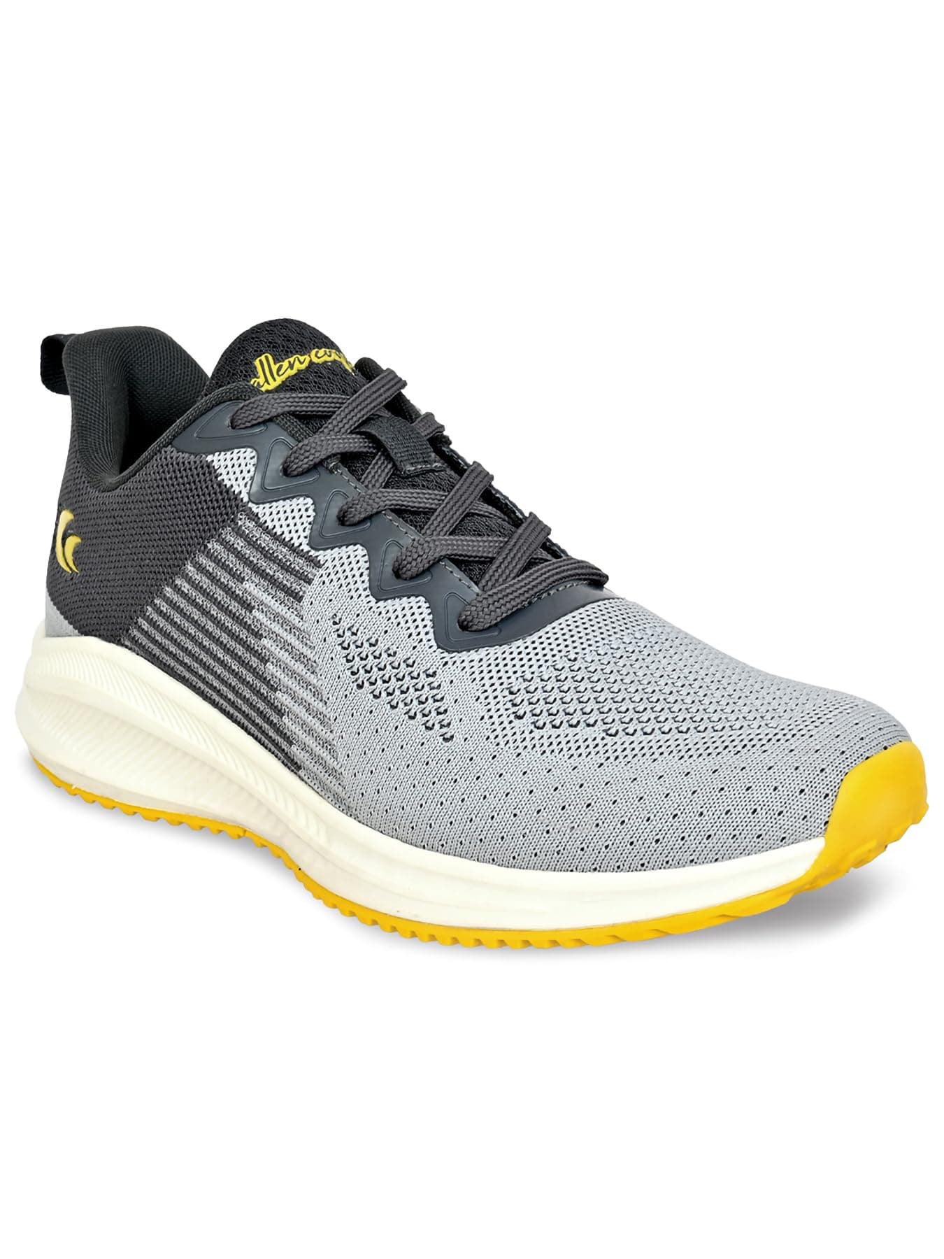 Allen Cooper Training,Walking,Cricket,Gym,Sports Comfortable Running Shoes for Men(851|Grey|Navy Size-6,7,8,9,10)