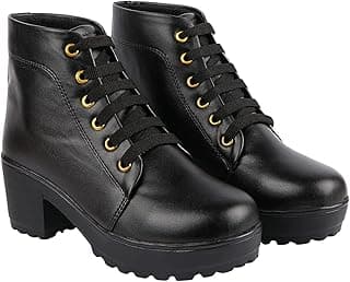 Shoetopia Women Lace-Up Boots