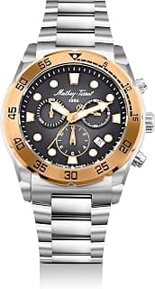 Mathey-Tissot Swiss Made Bolton II Quatrz Multicolor Dial Analog Watch for Men - H121CHARN