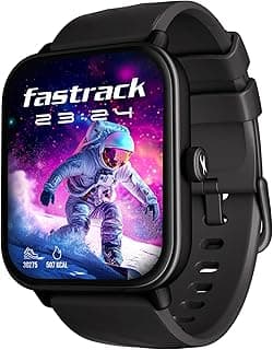 Fastrack Fastrack Limitless Glide X Advanced UltraVU HD Display|Functional Cown|BT Calling|ATS Chipset|100+ Sports Modes & Watchfaces|Calculator|Voice Assistant|In-Built Games|24*7 Health Suite|IP68 Smartwatch
