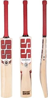 SS Gutsy Size-3 KW Bat, 800 Grams, Lightweight for Juniors, Durable Willow for Tennis Ball, Strong Grip, Shock Absorption, Best for Cricket Practice
