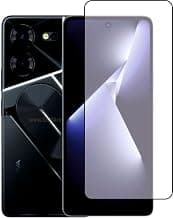 Glaxx 5D Tempered Glass Screen Guard for Tecno Pova 5 Pro (Black) with Easy Installation Kit
