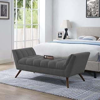 CRUZ INTERNATIONAL - online shopping-be ready ! Velvet 3-Seater Settee Sofa Diwan Couch for Living Room Decor with Solid Wood Frame (Grey)