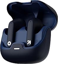 GOBOULT Z40 True Wireless in Ear Earbuds with 60H Playtime, Zen™ ENC Mic, Low Latency Gaming, Type-C Fast Charging, Made in India, 10mm Rich Bass Drivers, IPX5, Ear Buds TWS (Blue)
