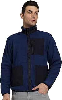 Alan Jones Clothing Men's Fleece Regular Jacket