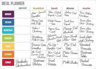 MFM TOYS Fridge Magnet Meal Planner Write-Erase A4 Size Planner Board! (Meal Planner (Weekly))