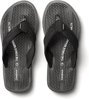 Careforce - The Force Behind Your Health Careforce Ortho Slippers for Men Daily Use, Soft EVA Cushioned Flip Flops & Sliders with Arch Support, Anti-Slip, Lightweight & Stylish Chappal for Daily Wear