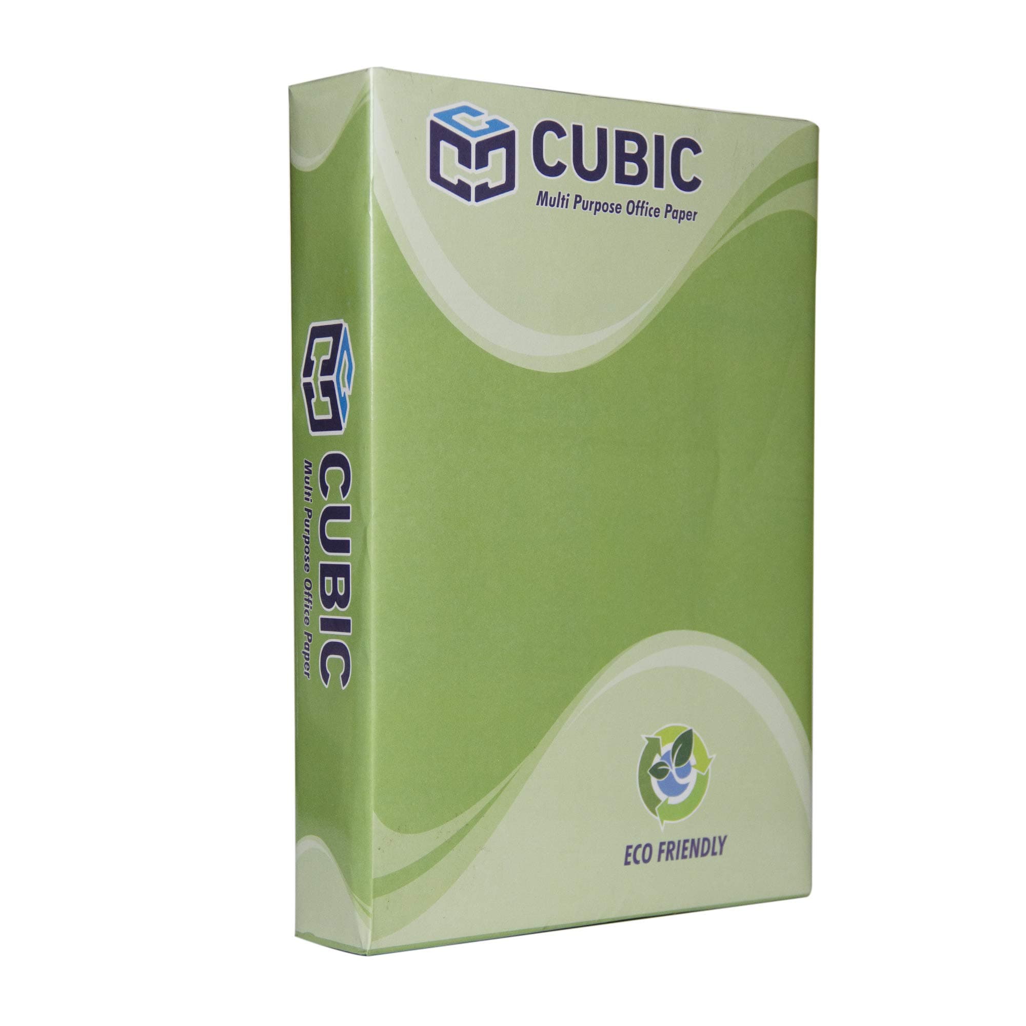 Cubic Multipurpose White Copier Paper 70 GSM 30 x 21 Centimeters- A4 | 500 Papers Per Ream | 1 Ream