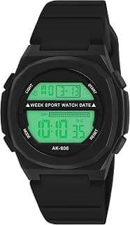 PAPIO LCD Display Digital Sports Watch for Boys, Gilrs, Women and Men