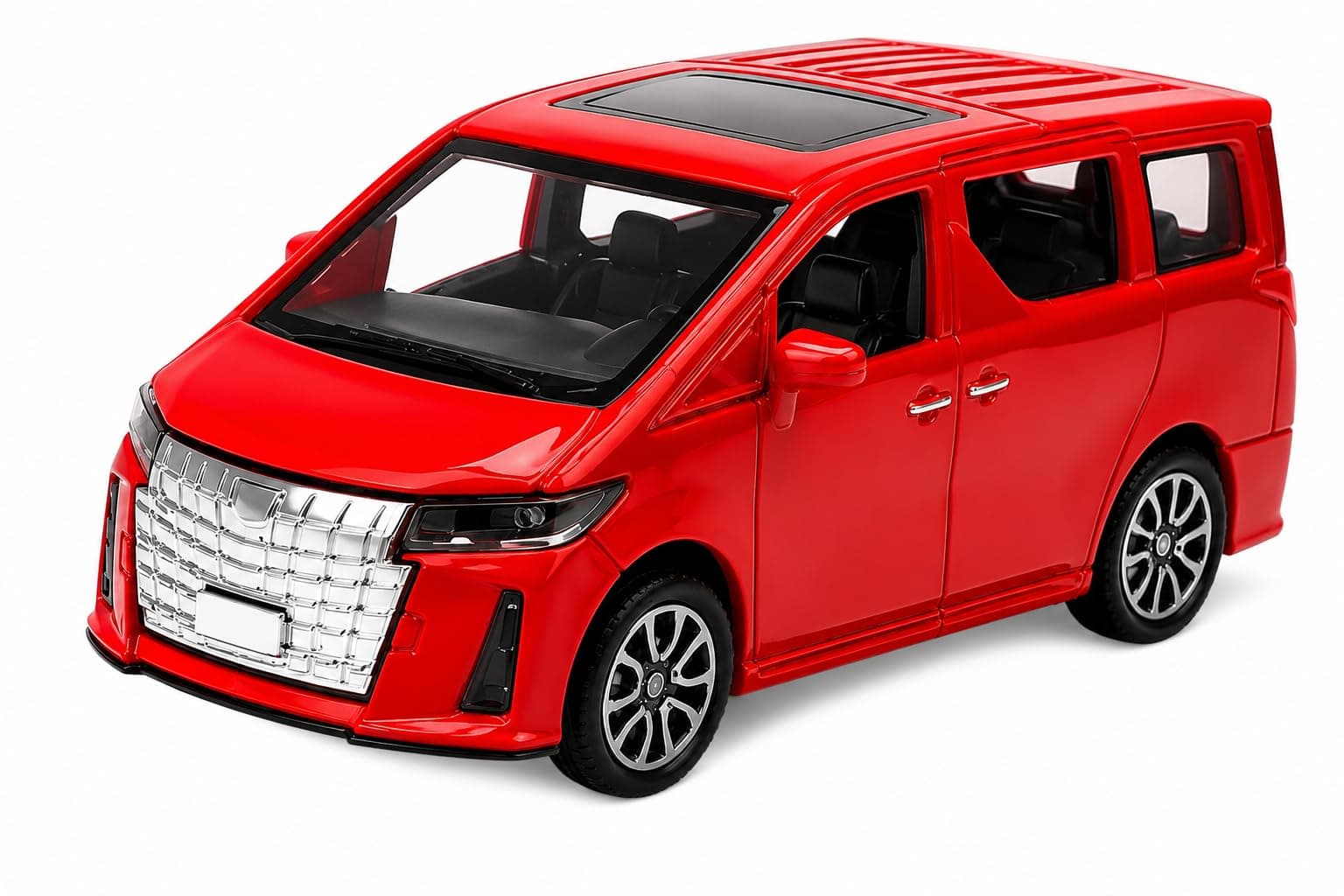 Diecast Metal Car Toy 1:36 Scale Model | Pull Back Action with Light & Sound | Openable Doors | Alloy Model Car for Kids | Collectible Toy Car Gift for Boys & Adults
