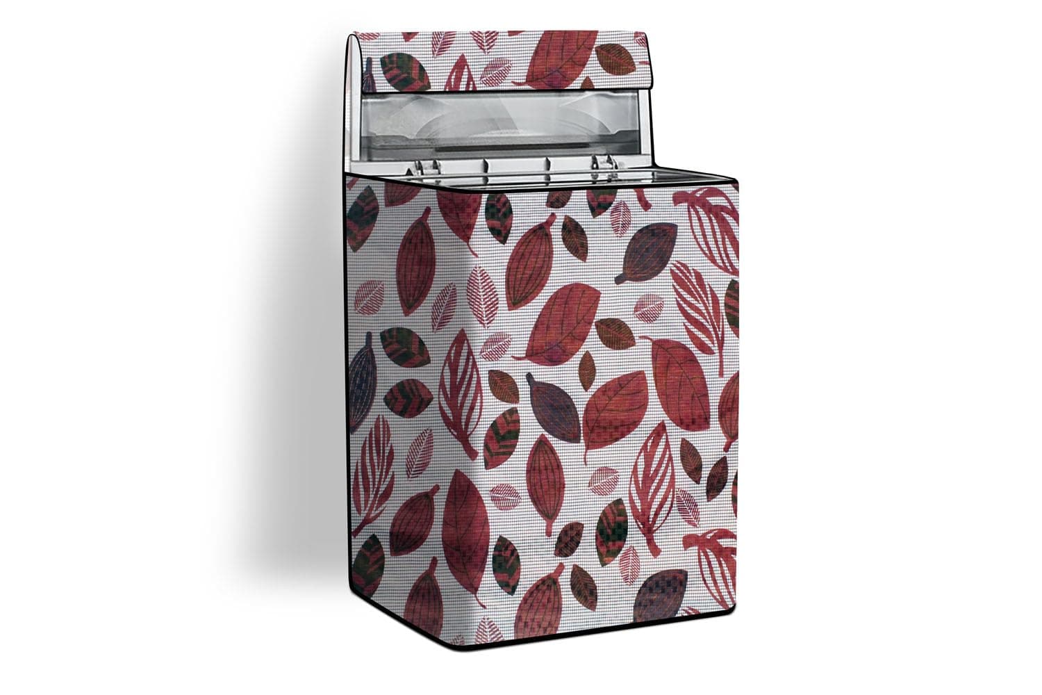 Stylista Washing Machine Cover Compatible for LG 9 kg Fully-Automatic Top Load T1077NEDL1, Printed