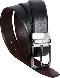 URBAN FOREST Andrew Formal Reversible Belt for Men Leather