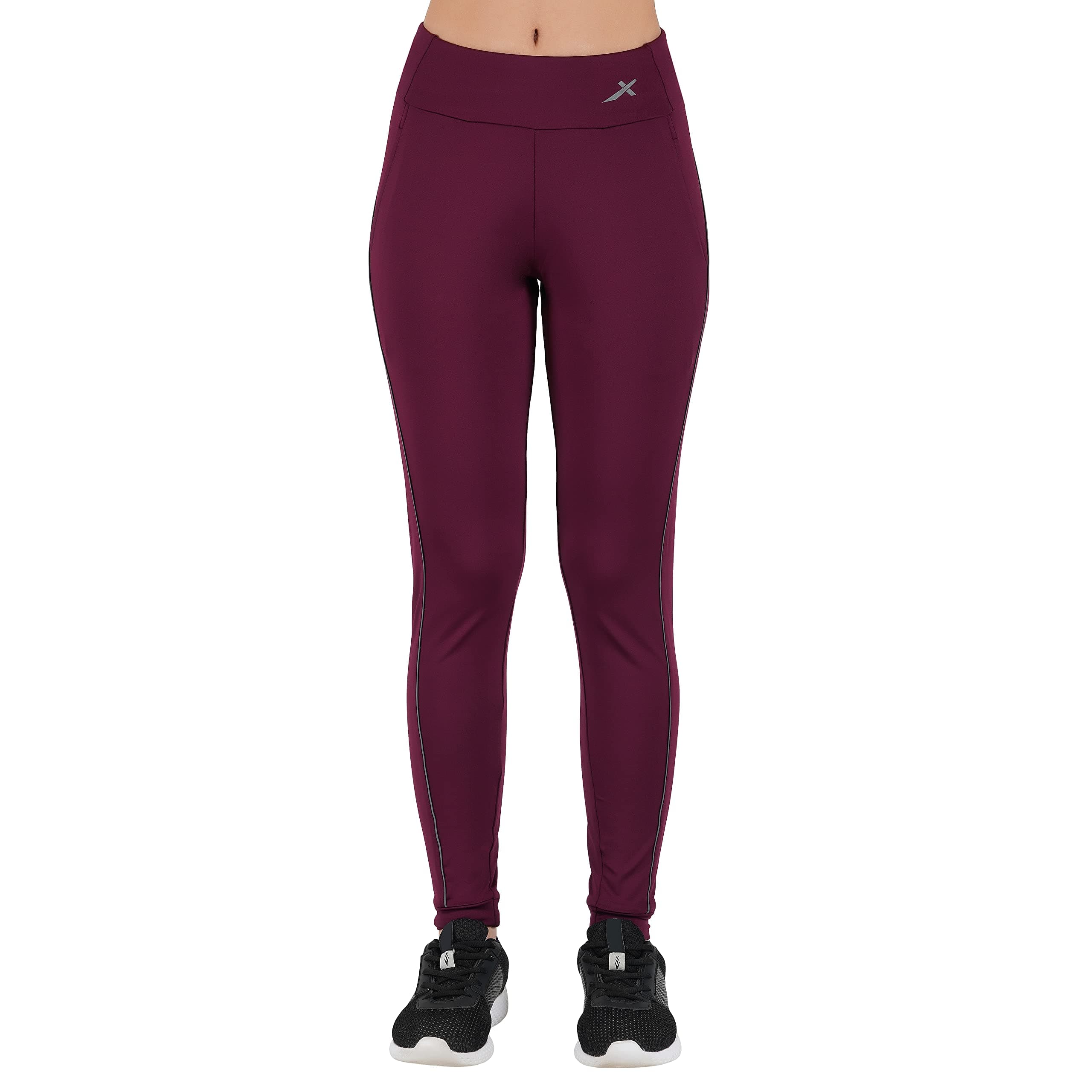 Vector X OGL-162 Women Leggings | High-Waist | Ankle Length | Squat-Proof | Activewear | Tights