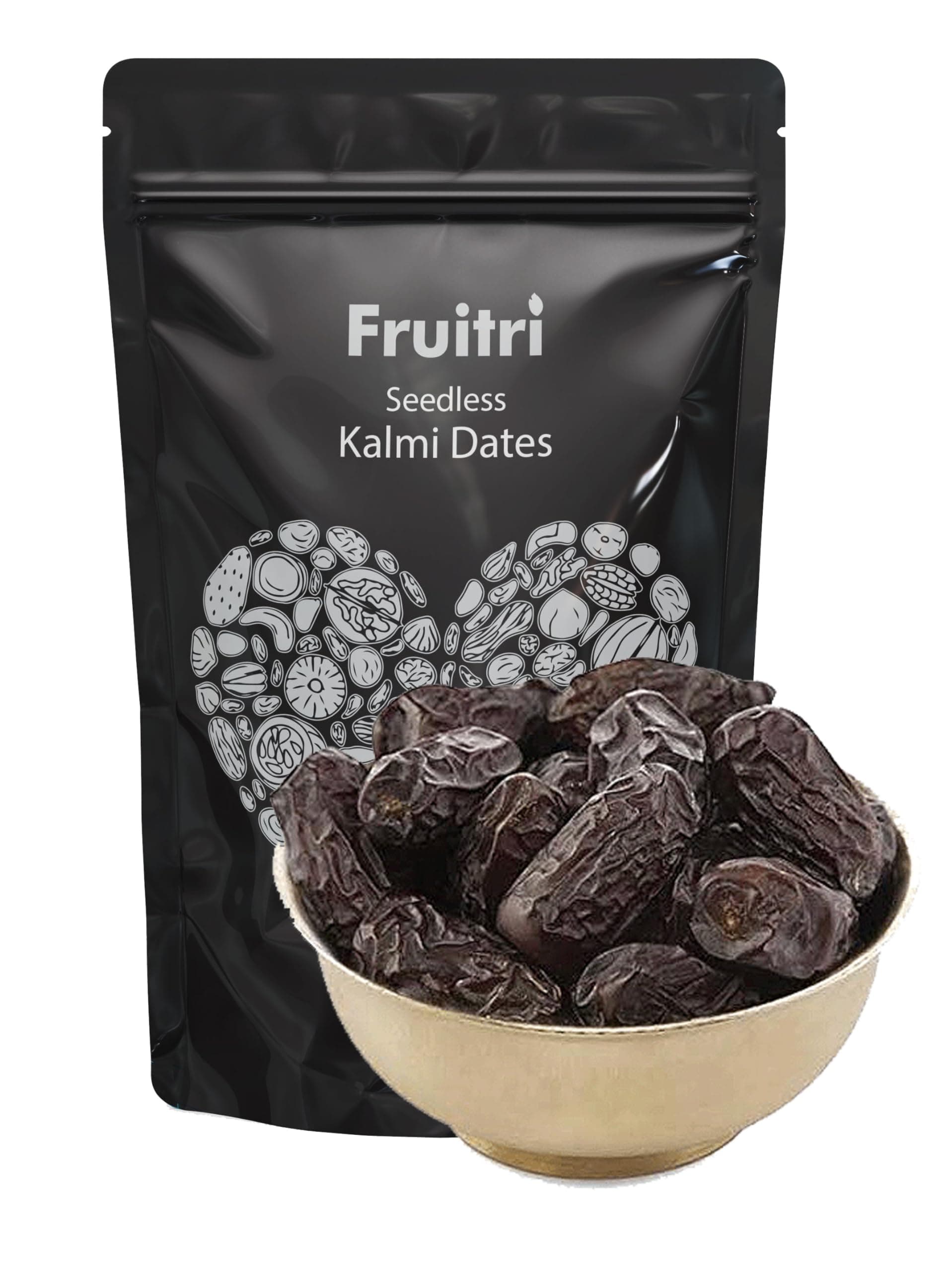Fruitri Seedless Premium Kalmi Dates 250g (Khajur/Khajoor) 100% Natural khajur No Added Sugar