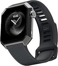 Layers Anarc Smart Watch–1.85” AMOLED Octagonal Display I Stainless Steel–Designed in London I HiSilicon Processor I 6-axis Motion Sensor I Precise Heart Rate & SpO2 Monitoring I IP68 Water Resistant
