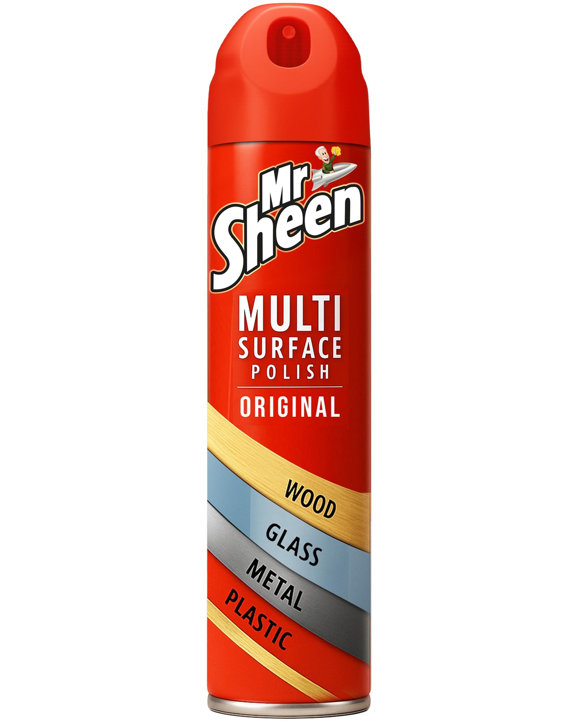Mr Sheen Multi Surface Polish Spray For Use on Wood, Plastic, Glass and Metal 250ml Original